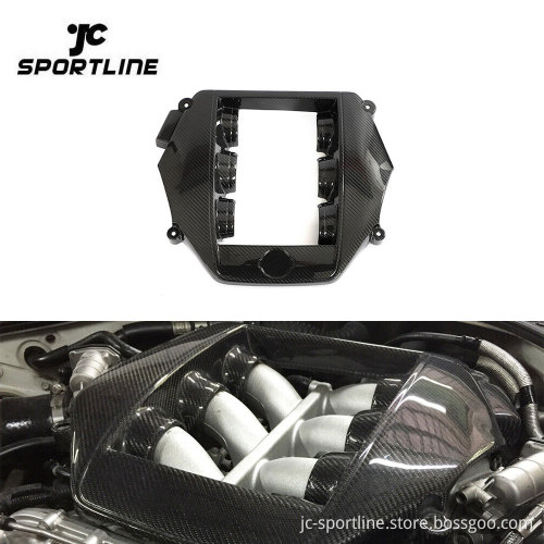 Carbon Fiber Engine Hood Cover for Nissan GT-R R35 (2009-2015)